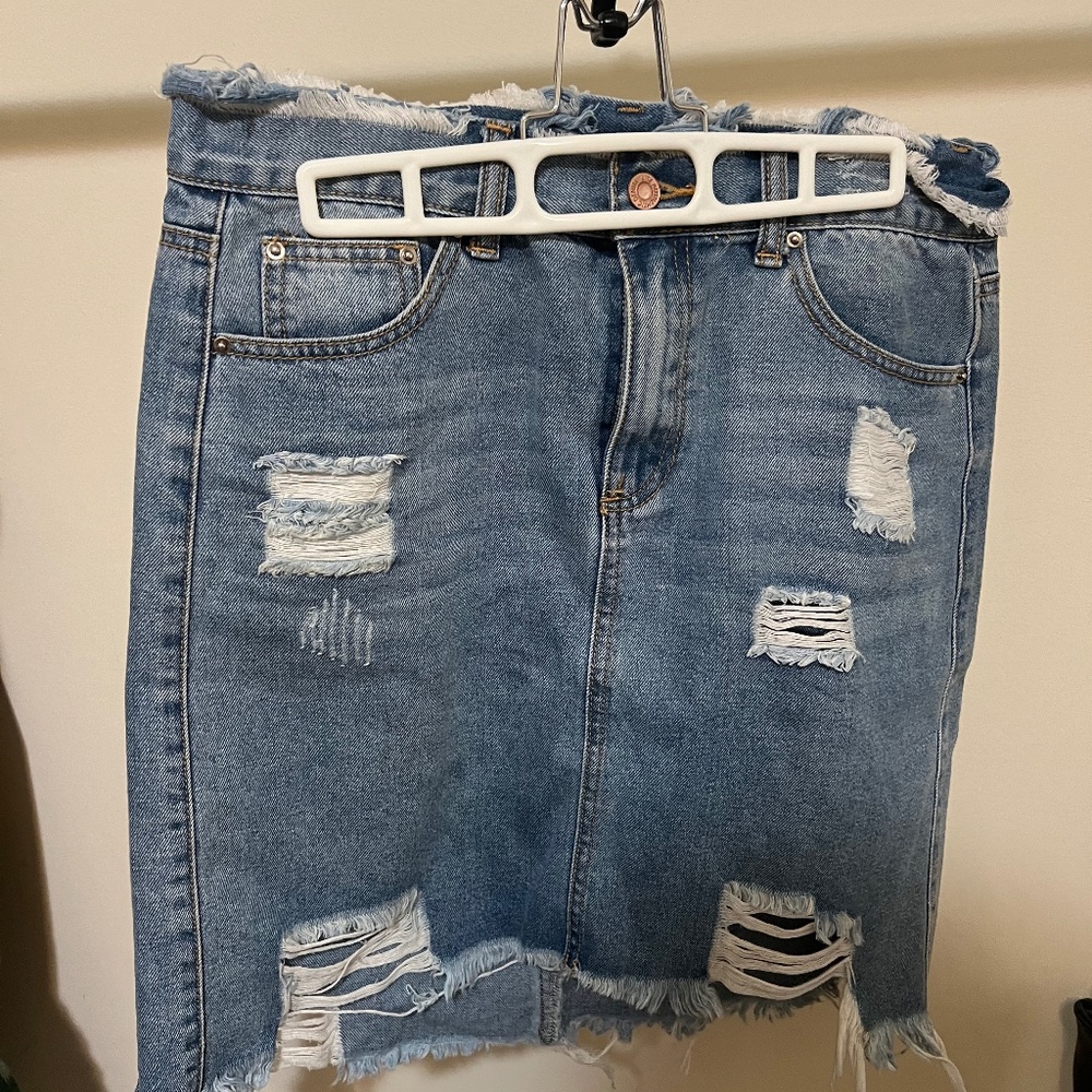 Denim Skirt